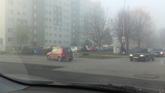 Neprehľadná križovatka